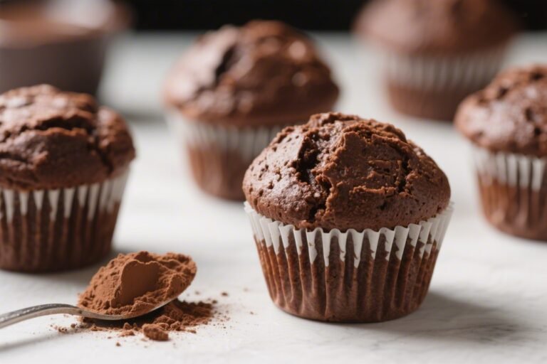 Chocolate Protein Powder Muffins – Easy, Moist, and Satisfying