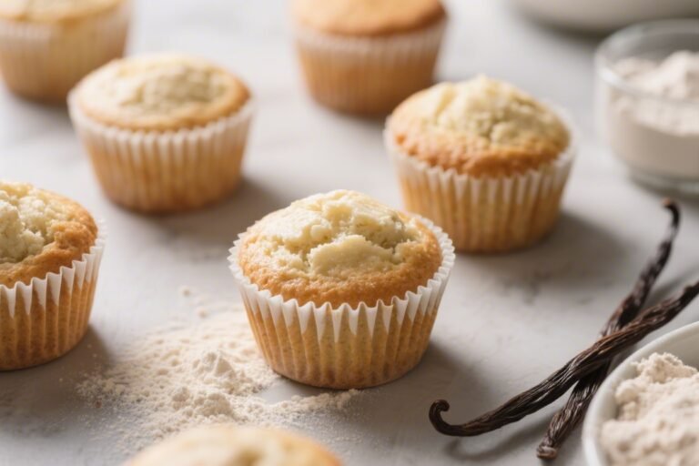 Vanilla Protein Powder Muffins – Easy, High-Protein Breakfast Treat