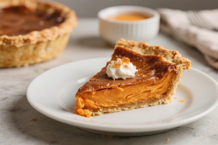 Healthy Sweet Potato Pie – A Lighter Take on a Cozy Classic