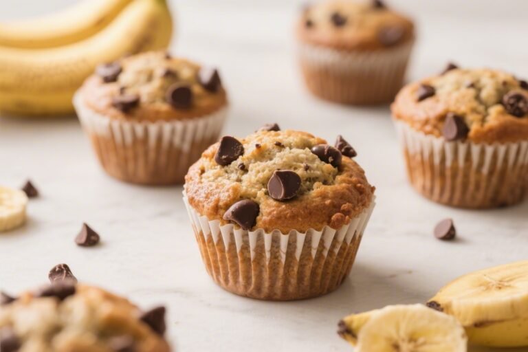 Banana Chocolate Chip Protein Muffins – A Simple, Satisfying Snack