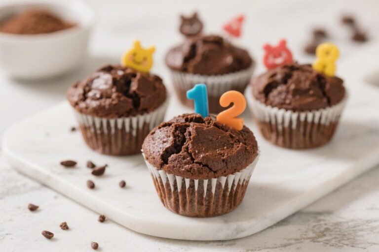 Chocolate Protein Muffins for Kids – Soft, Tasty, and Nutritious