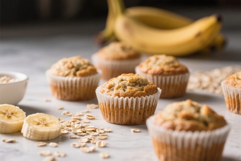 Banana Oat Protein Muffins – Easy, Wholesome, and Great for Mornings