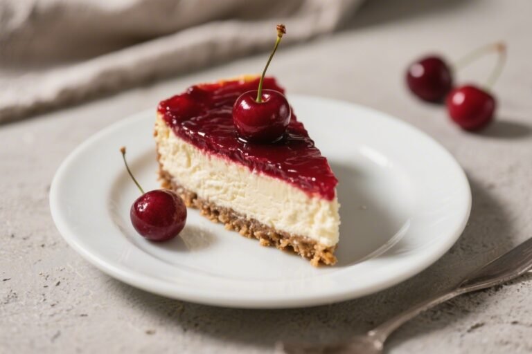 Keto Cherry Cheesecake – Creamy, Low-Carb, and So Satisfying