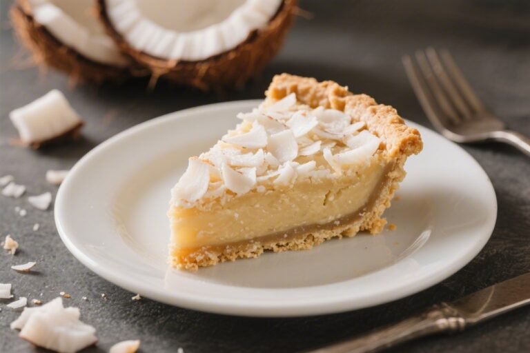 Vegan Protein Coconut Pie – Creamy, Satisfying, and Easy to Make