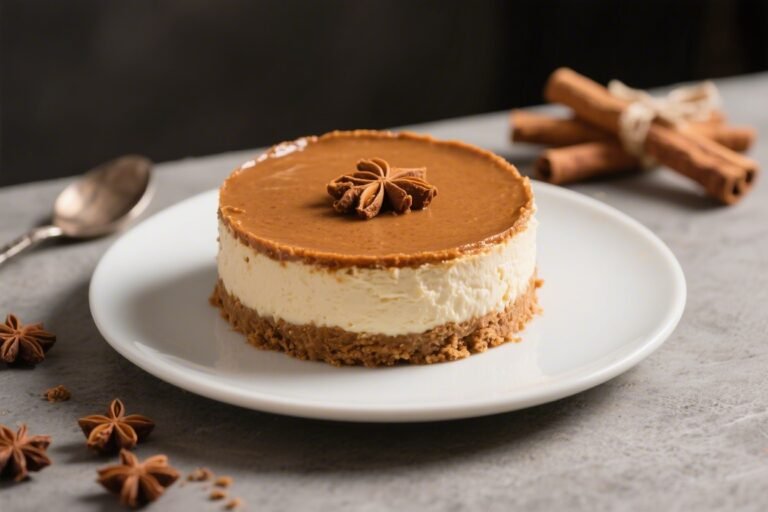 Keto Gingerbread Cheesecake – A Cozy, Low-Carb Holiday Dessert
