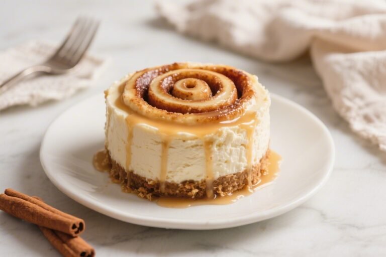Keto Cinnamon Roll Cheesecake – A Creamy, Low-Carb Treat With Cozy Spice