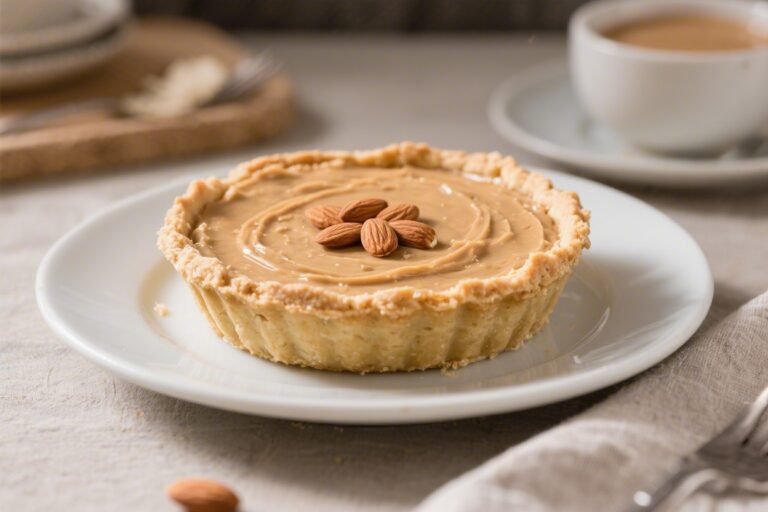 Almond Butter Protein Pie – Creamy, Nutty, and Satisfyingly High-Protein