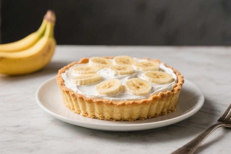 Healthy Banana Cream Pie – Light, Simple, and Satisfying