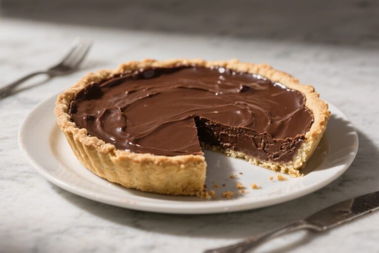 Vegan Protein Chocolate Pie – Rich, Creamy, and Surprisingly Simple