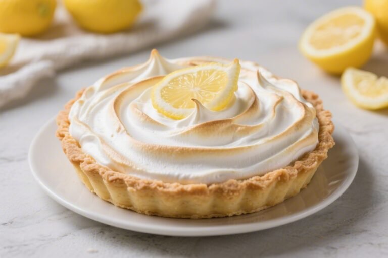 Healthy Lemon Meringue Pie – Bright, Light, and Satisfying