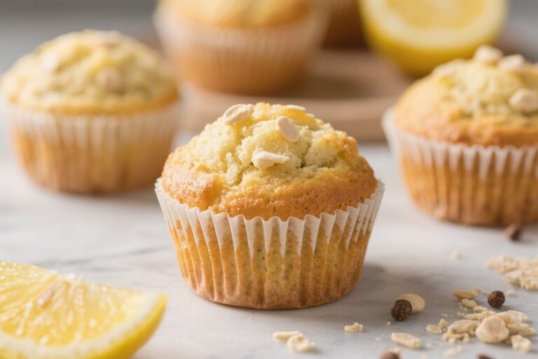 Lemon Protein Muffins – Bright, Zesty, and Satisfying