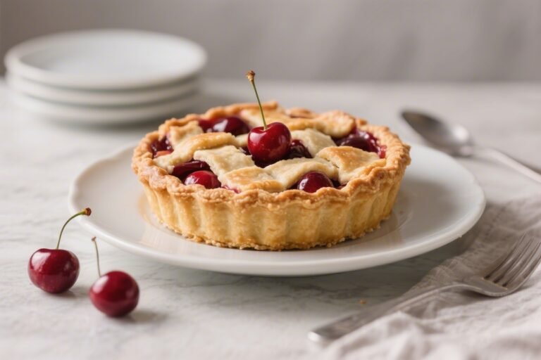 Healthy Cherry Pie – A Lighter, Juicy Take on a Classic