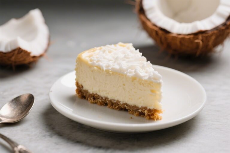 Keto Coconut Cheesecake – A Creamy, Low-Carb Dessert You’ll Love