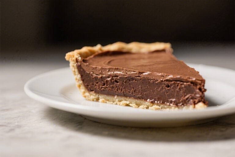 Low-Carb Chocolate Cream Pie – Rich, Silky, and Surprisingly Light