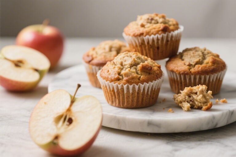 High Protein Apple Muffins – Simple, Cozy, and Satisfying