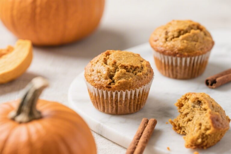 Pumpkin Spice Protein Muffins – Soft, Cozy, and Packed With Protein