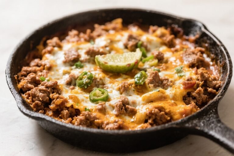 Ground Turkey Enchilada Skillet – A Fast, Flavor-Packed Weeknight Dinner