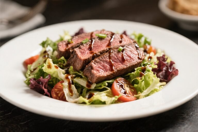 Million Dollar Balsamic Steak Salad – Bright, Bold, and Restaurant-Worthy