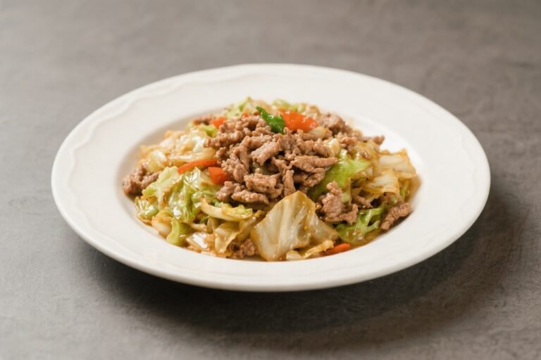 Ground Turkey Cabbage Stir Fry – A Fast, Flavorful Weeknight Favorite