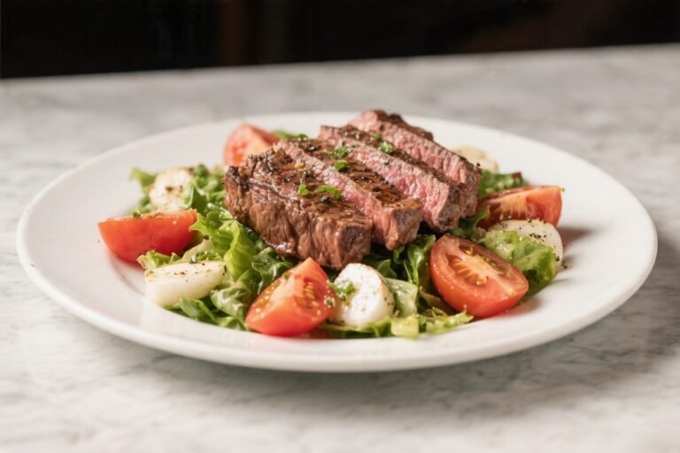 Million Dollar Steak Caprese Salad – A Luxurious Twist on a Classic