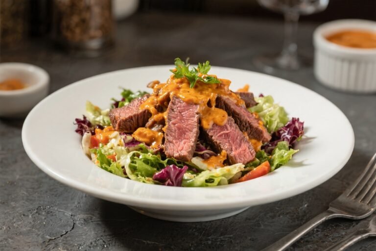 Million Dollar Buffalo Steak Salad – Bold, Fresh, and Surprisingly Simple
