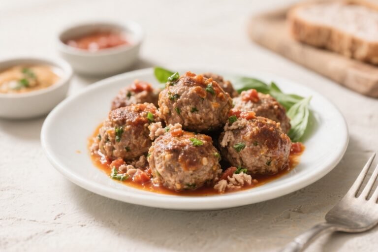 Healthy Ground Turkey Meatballs – Light, Juicy, and Easy
