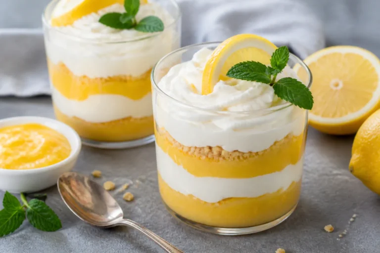 Low Carb Lemon Curd Parfaits – Bright, Creamy, and Simple