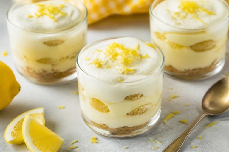 Keto Lemon Tiramisu Cups – Bright, Creamy, And Low-Carb