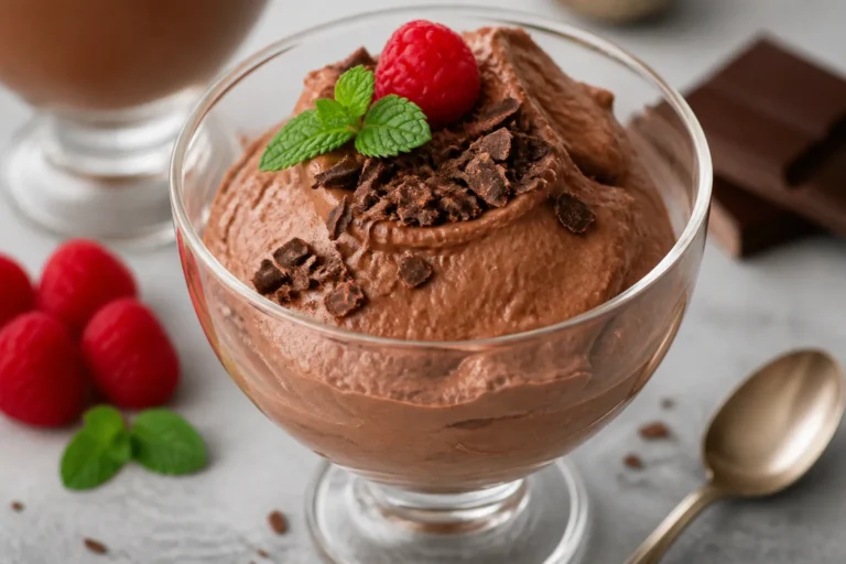 Keto No-Bake Chocolate Mousse – Rich, Creamy, and Ready in Minutes