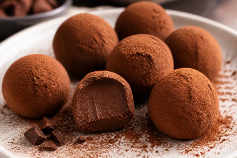 Keto Chocolate Truffles – Rich, Creamy, and Low-Carb