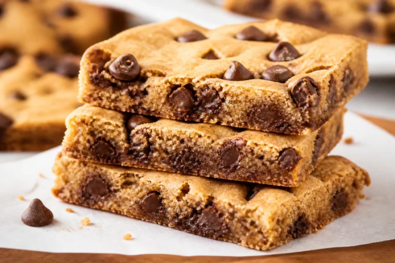 Keto Chocolate Chip Cookie Bars – Soft, Chewy, and Low-Carb