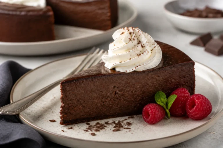 Keto Chocolate Torte With Whipped Cream – Rich, Simple, and Low-Carb