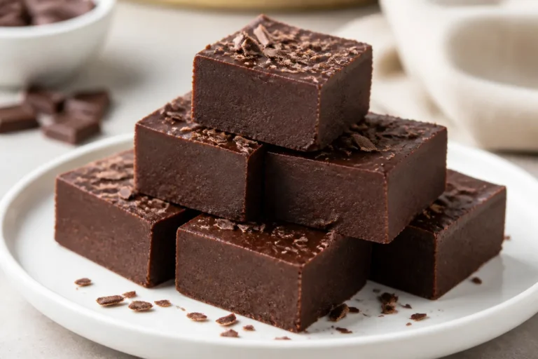 Low Carb Chocolate Fudge Squares – Rich, Easy, and Satisfying