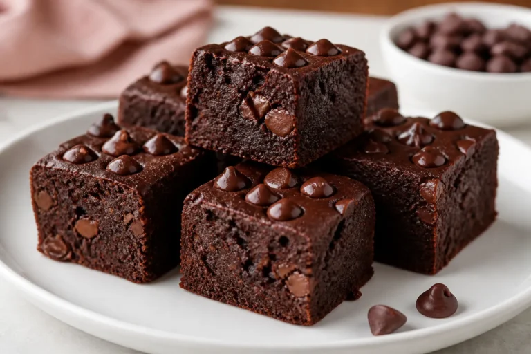 Keto Triple Chocolate Brownie Bites – Rich, Fudgy, and Low-Carb