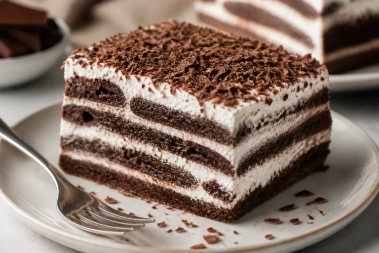 Low Carb Chocolate Icebox Cake – A Creamy, No-Bake Treat