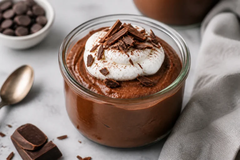 Low Carb Chocolate Protein Pudding – Smooth, Satisfying, and Easy