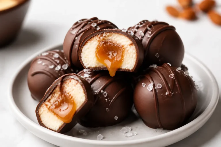 Keto Chocolate Caramel Cheesecake Fat Bombs – A Rich, Low-Carb Treat