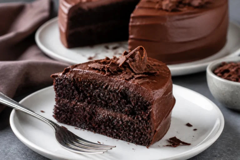 Keto Chocolate Fudge Cake – Rich, Moist, and Low-Carb