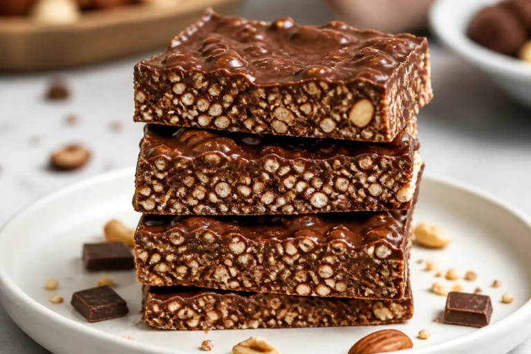 Keto Chocolate Crunch Bars – Easy, No-Bake, and Satisfying