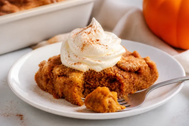 Keto Pumpkin Pie Dump Cake – Cozy, Low-Carb Comfort Dessert