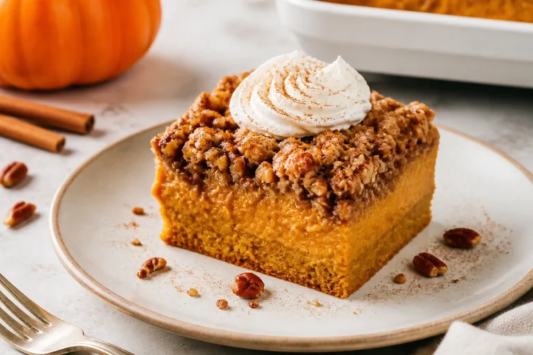 Keto Pumpkin Crunch Cake – A Cozy, Low-Carb Fall Favorite