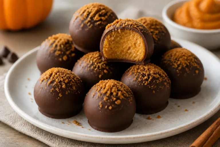 Keto Pumpkin Truffles – Rich, Creamy, and Low-Carb