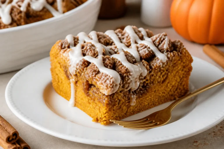 Low Carb Pumpkin Coffee Cake – Cozy, Spiced, and Satisfying