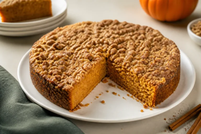 Low Carb Pumpkin Crumb Cake – Cozy, Comforting, and Gluten-Free