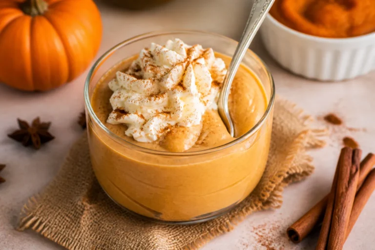 Low Carb Pumpkin Pie Protein Pudding – Creamy, Cozy, and High-Protein