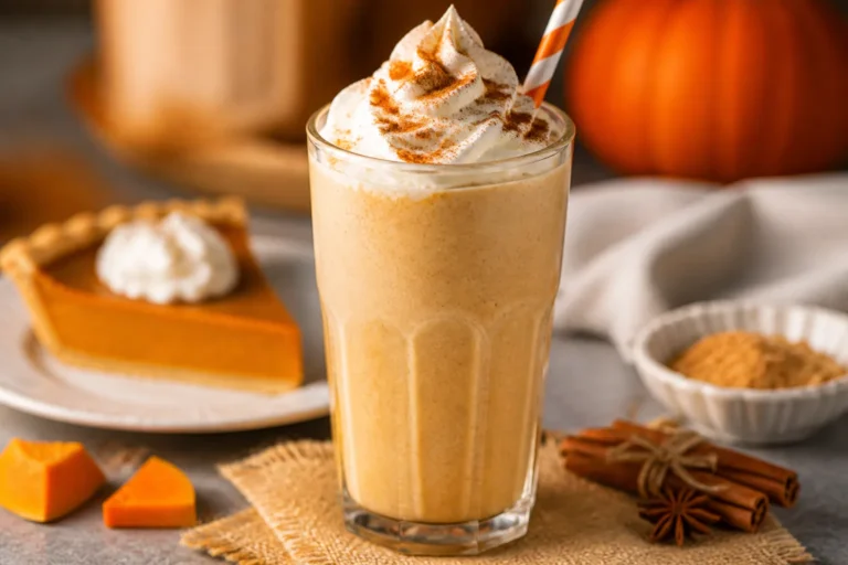 Low Carb Pumpkin Pie Milkshake – Cozy Flavor Without the Sugar Crash