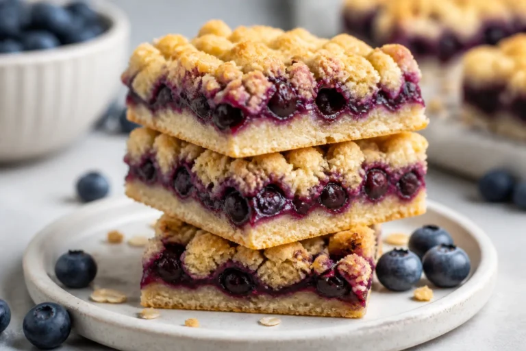 High Protein Blueberry Crumble Bars – Easy, Satisfying, and Packed With Flavor