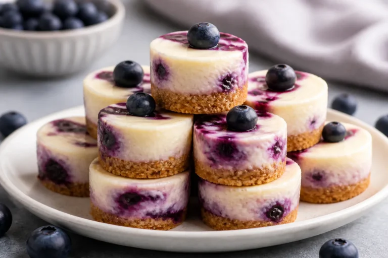 Keto Blueberry Cheesecake Bites – Creamy, Low-Carb, and Easy