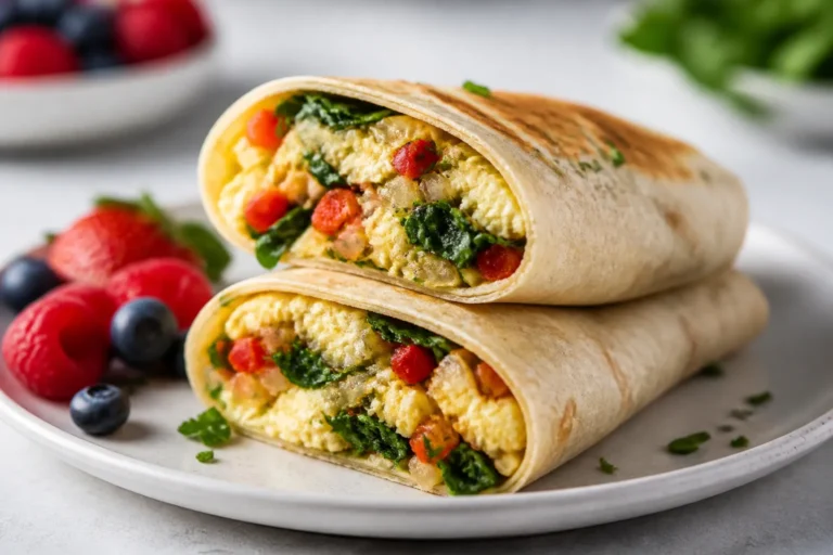 High Protein Egg White Breakfast Wrap – Simple, Satisfying, and Fast