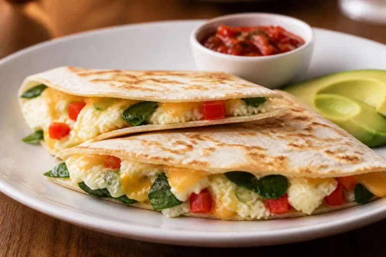 Egg White Breakfast Quesadilla – A Light, Satisfying Morning Meal